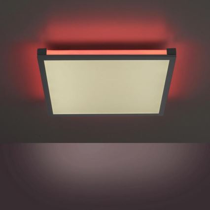 Leuchten Direkt 11621-18 - LEDRGB ljusreglerad taklampa  MARIO LED/24W/230V 2700-5000K + Fjärrkontroll