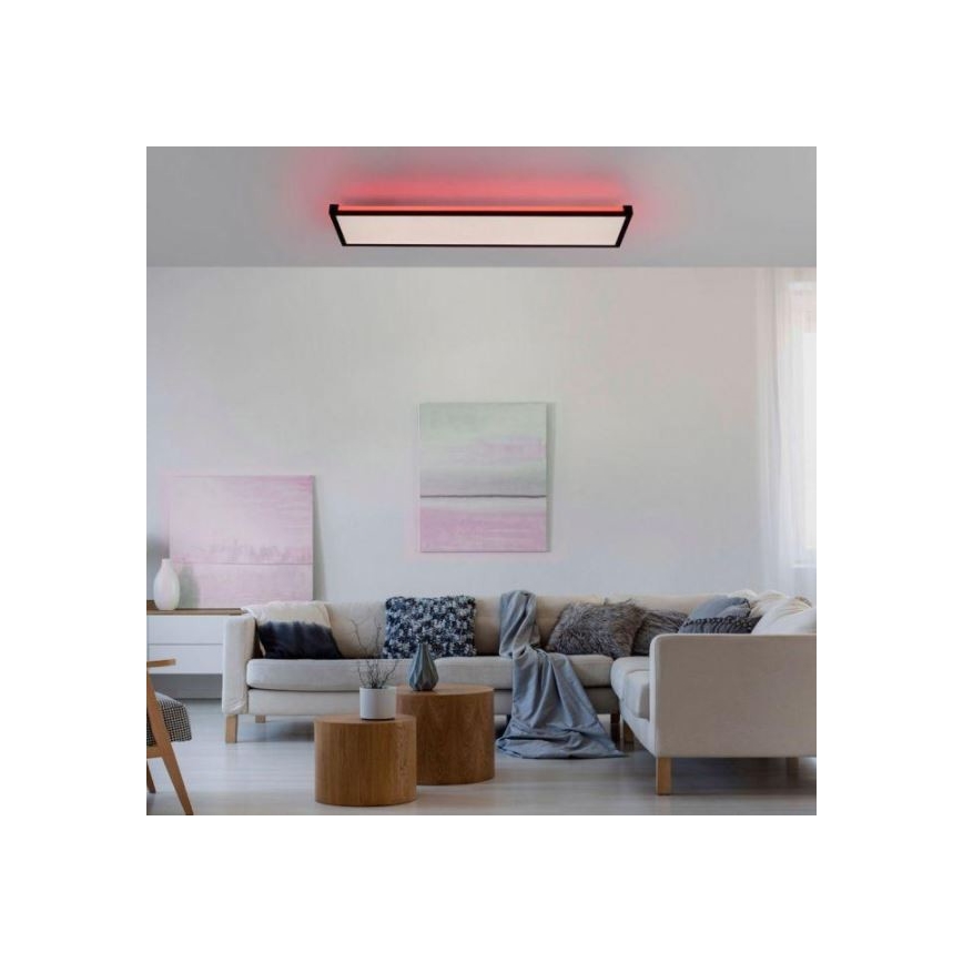 Leuchten Direkt 11622-18 - LEDRGB ljusreglerad taklampa  MARIO LED/29W/230V 2700-5000K + fjärrkontroll 