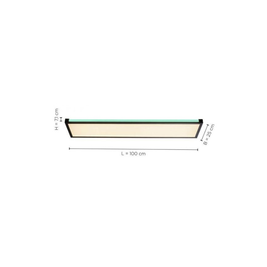 Leuchten Direkt 11622-18 - LEDRGB ljusreglerad taklampa  MARIO LED/29W/230V 2700-5000K + fjärrkontroll 