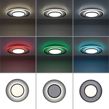 Leuchten Direkt 11627-18 - LED RGB Dimmande ljus  ARENDA LED/31W/230V 2700-5000K + fjärrkontroll
