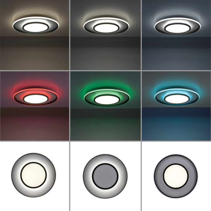 Leuchten Direkt 11627-18 - LED RGB Dimmande ljus  ARENDA LED/31W/230V 2700-5000K + fjärrkontroll