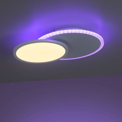 Leuchten Direkt 11662-16 - LED RGB dimbar taklampa ARENDA LED/21W/230V + fjärrkontroll