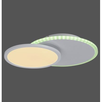 Leuchten Direkt 11662-16 - LED RGB dimbar taklampa ARENDA LED/21W/230V + fjärrkontroll