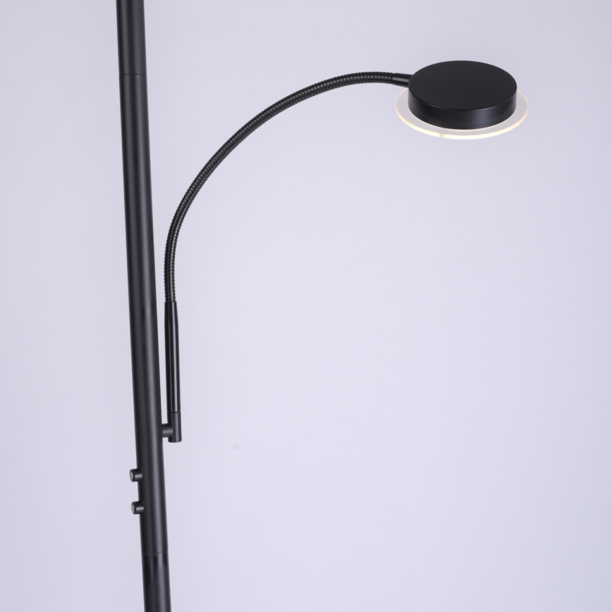 Leuchten Direkt 11709-18 - Dimbar LED-lampa HANS LED/22W/230V + LED/4W