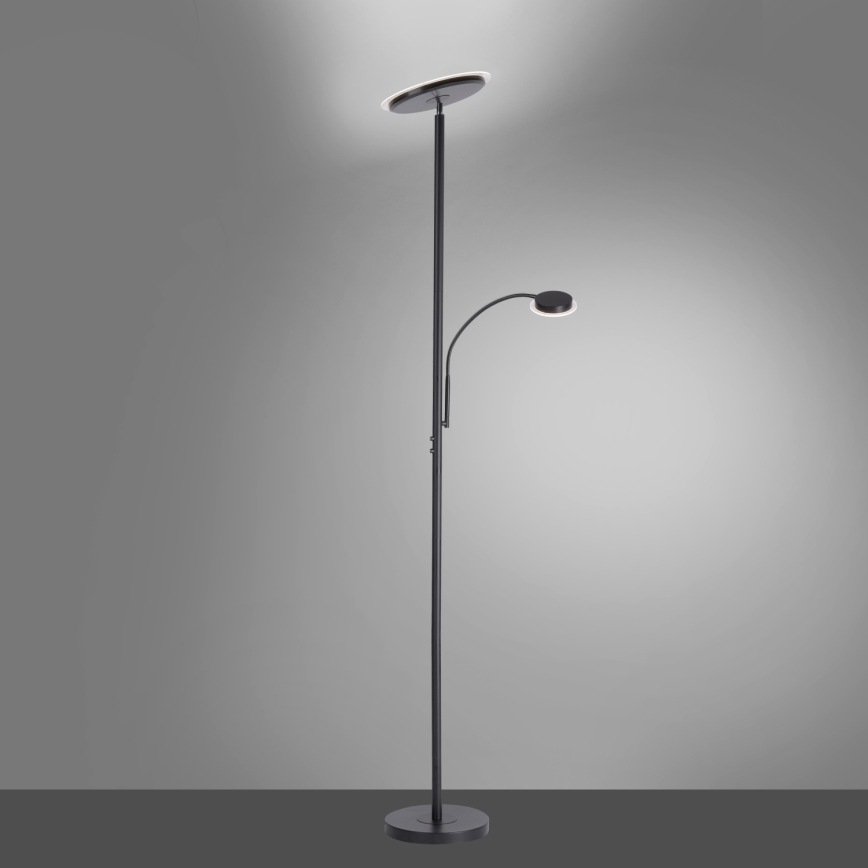 Leuchten Direkt 11709-18 - Dimbar LED-lampa HANS LED/22W/230V + LED/4W