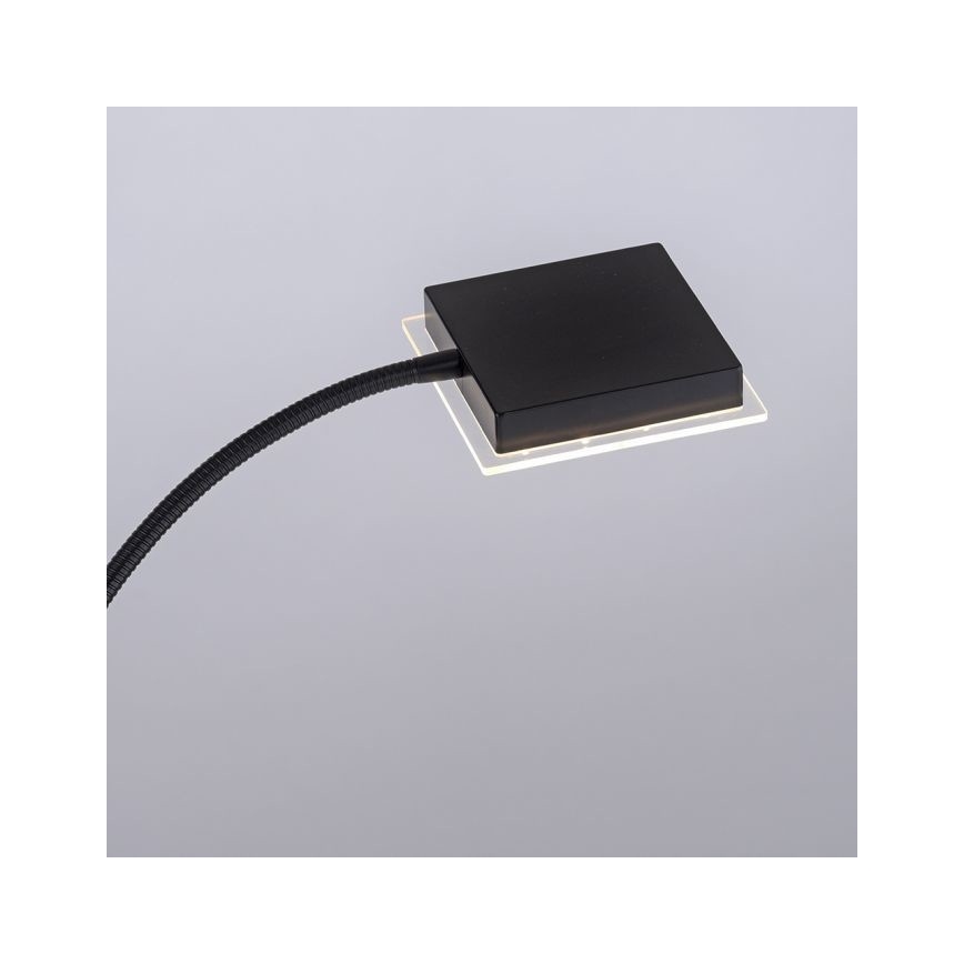 Leuchten Direkt 11710-18 - LED Ljusreglerad golvlampa HANS LED/21,5W/230V + LED/4W