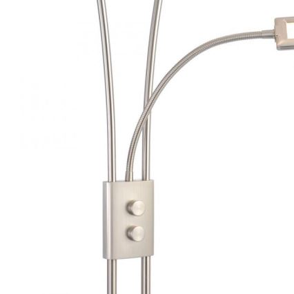 Leuchten Direkt 11722-55 - LED Ljusreglerad golvlampa MARIAN LED/25W/230V + LED/3,6W