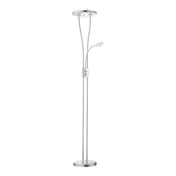 Leuchten Direkt 11778-55 - LED ljusreglerad golvlampa  HELIA LED/16,8W/230V + 2xLED/3,8W