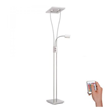 Leuchten Direkt 11780-55 - LED RGB Dimbar golvlampa HELIA LED/16W/230V + 2xLED/4W + fjärrkontroll