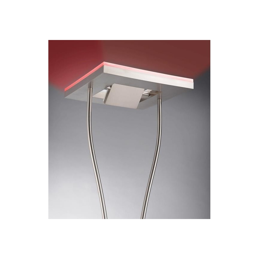 Leuchten Direkt 11780-55 - LED RGB Dimbar golvlampa HELIA LED/16W/230V + 2xLED/4W + fjärrkontroll