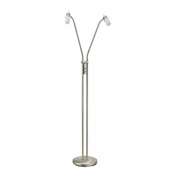 Leuchten Direkt 11937-55 - LED golvlampa  MAX LED 2xGU10/4W/230V