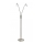 Leuchten Direkt 11937-55 - LED golvlampa  MAX LED 2xGU10/4W/230V