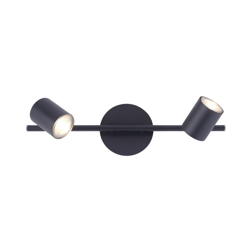 Leuchten Direkt 11942-13 - LED spotlight  TARIK 2xGU10/5W/230V antracit 