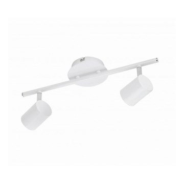 Leuchten Direkt 11942-16 - LED spotlight  TARIK 2xGU10/5W/230V vit 