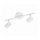 Leuchten Direkt 11942-16 - LED spotlight  TARIK 2xGU10/5W/230V vit 