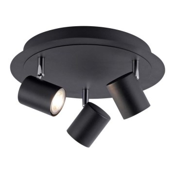 Leuchten Direkt 11943-13 - LED spotlight  TARIK 3xGU10/5W/230V antracit 