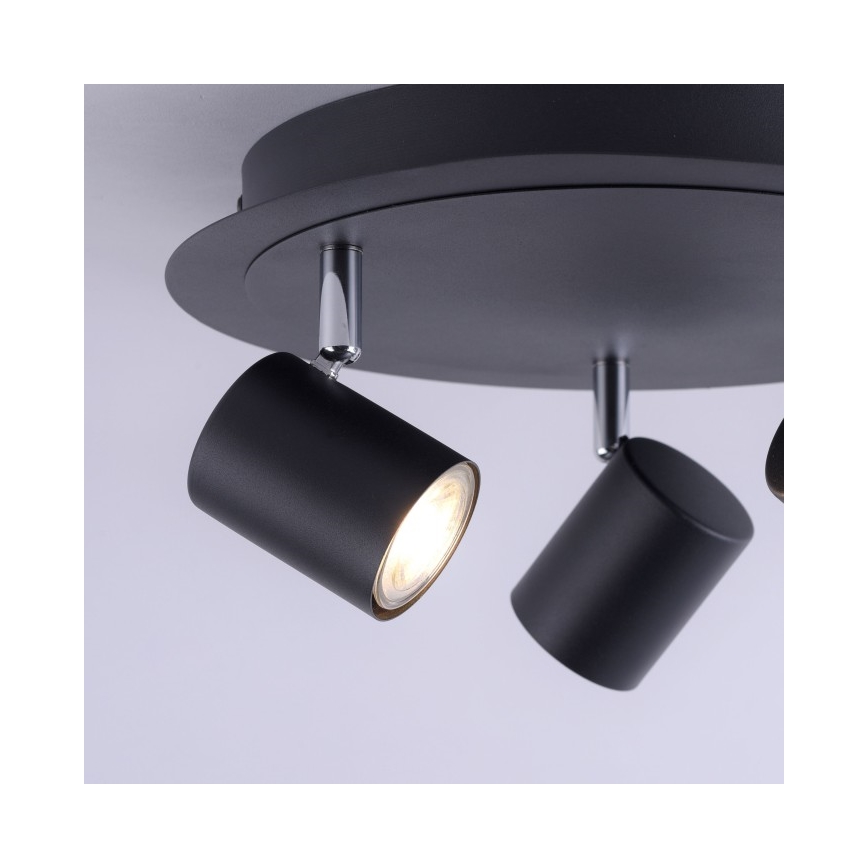 Leuchten Direkt 11943-13 - LED spotlight  TARIK 3xGU10/5W/230V antracit 