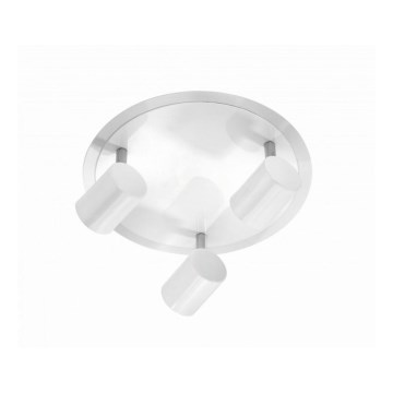 Leuchten Direkt 11943-16 - LED spotlight  TARIK 3xGU10/5W/230V vit 