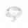 Leuchten Direkt 11943-16 - LED spotlight  TARIK 3xGU10/5W/230V vit 