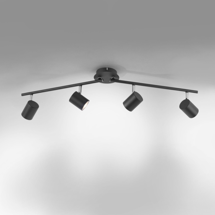 Leuchten Direkt 11944-13 - LED spotlight  TARIK 4xGU10/5W/230V antracit 