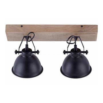 Leuchten Direkt 11982-18 - Spotlight SAMIA 2xE14/40W/230V svart