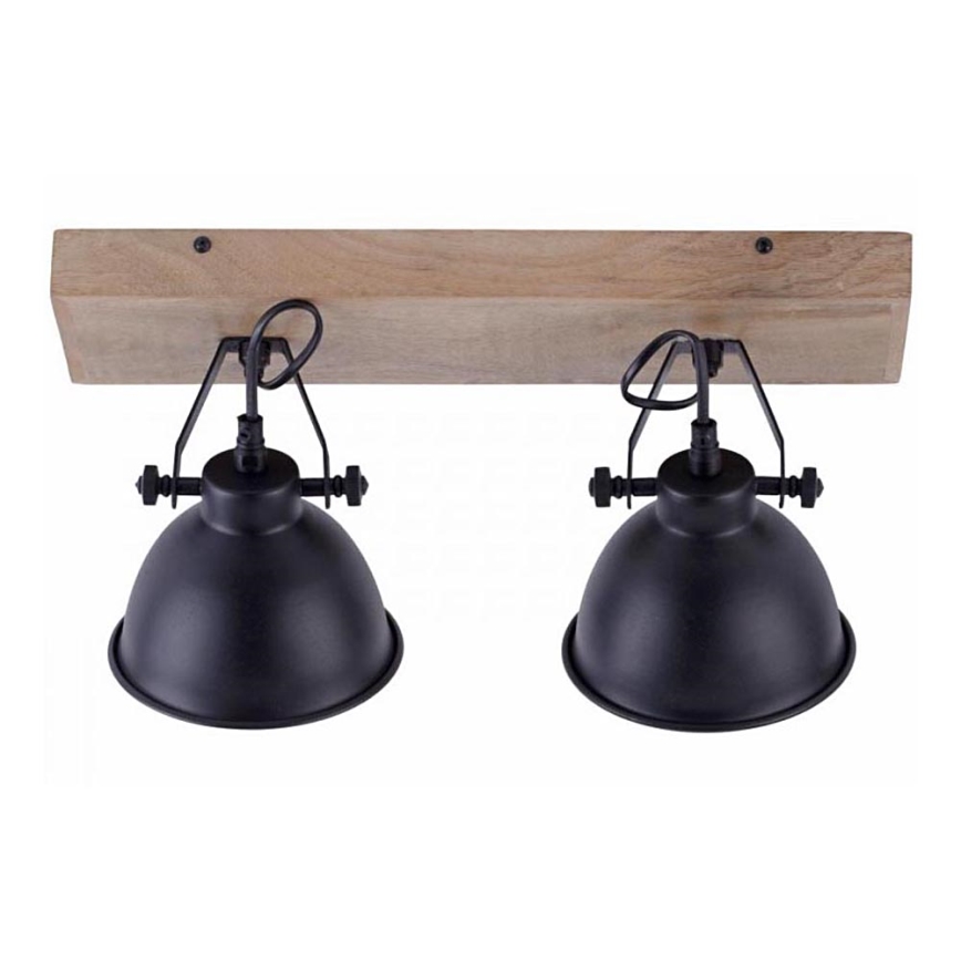 Leuchten Direkt 11982-18 - Spotlight SAMIA 2xE14/40W/230V svart