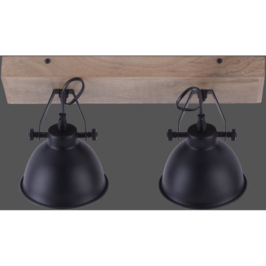 Leuchten Direkt 11982-18 - Spotlight SAMIA 2xE14/40W/230V svart