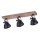 Leuchten Direkt 11983-18 - Spotlight SAMIA 3xE14/40W/230V svart