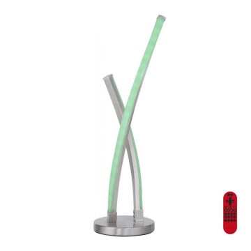 Leuchten Direkt 11991-55 - LED RGB ljusreglerad bordslampa  SWING LED/9,5W/230V 2700-5000K + fjärrkontroll 