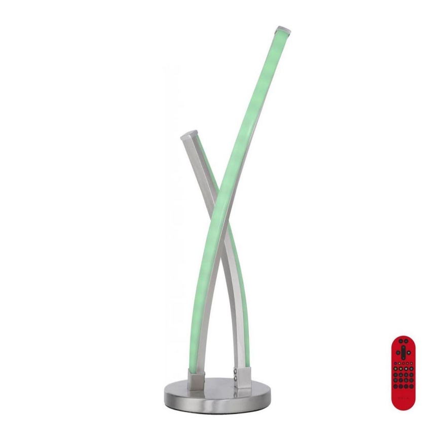 Leuchten Direkt 11991-55 - LED RGB ljusreglerad bordslampa  SWING LED/9,5W/230V 2700-5000K + fjärrkontroll 