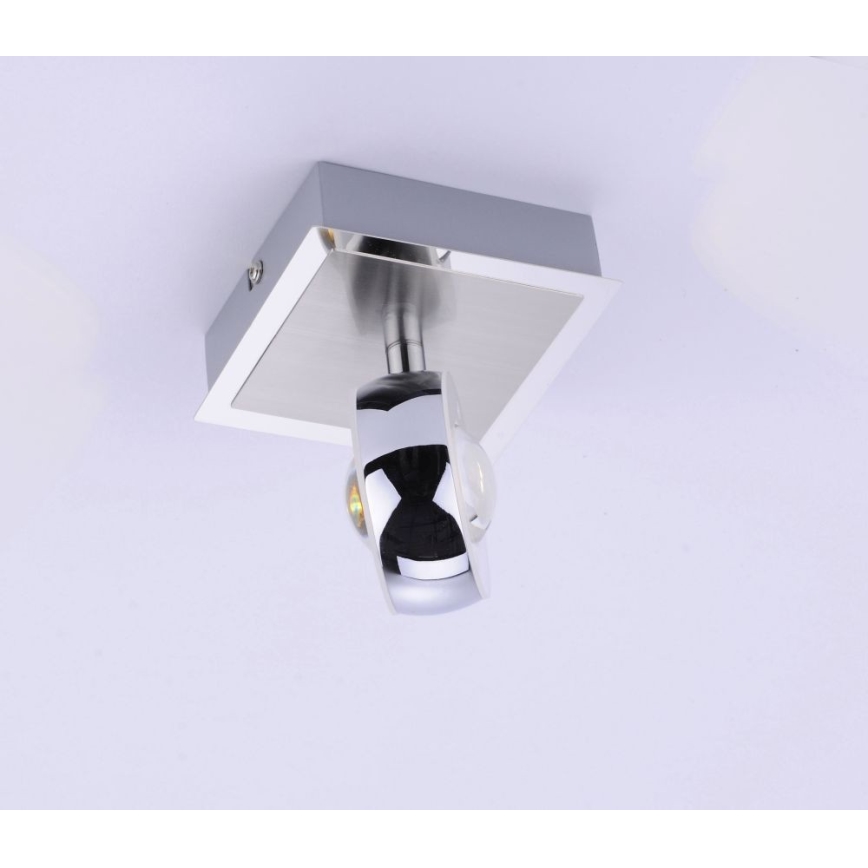 Leuchten Direkt 12471-55 -LED RGBW ljusreglerad vägg spotlight  OPTI LED/6W/230V 2700-5000K + fjärrkontroll