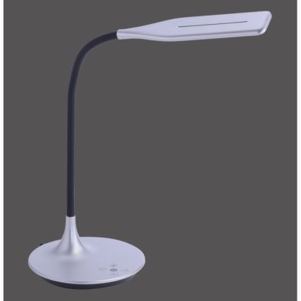 Leuchten Direkt 13061-21 - LED ljusreglerad touch bordslampa  RAFAEL LED/5W/230V 2700-6000K silver