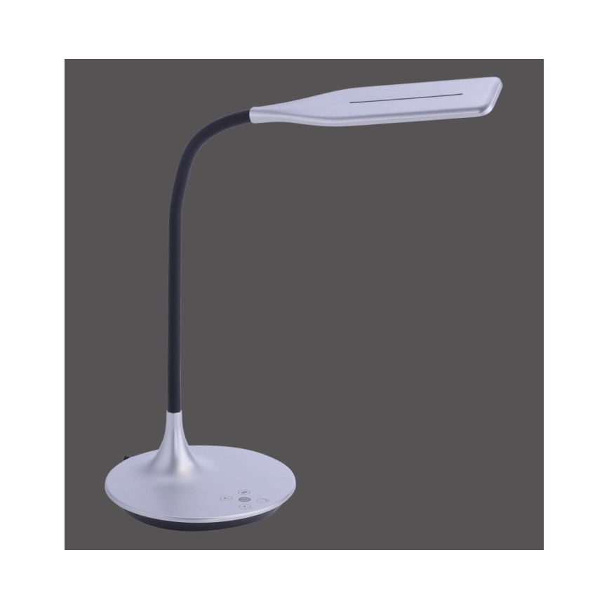 Leuchten Direkt 13061-21 - LED ljusreglerad touch bordslampa  RAFAEL LED/5W/230V 2700-6000K silver