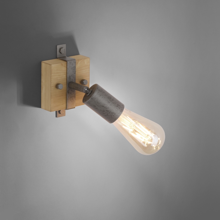 Leuchten Direkt 13471-79 - Väggspotlight SLAT 1xE27/40W/230V