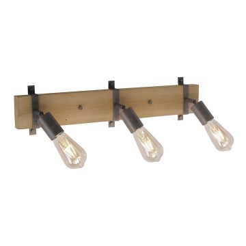 Leuchten Direkt 13473-79 - Väggspotlight SLAT 3xE27/40W/230V