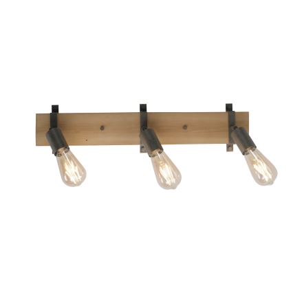 Leuchten Direkt 13473-79 - Väggspotlight SLAT 3xE27/40W/230V