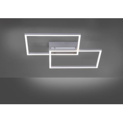 Leuchten Direkt 14017-55 - LED Dimbar belysning IVEN 2xLED/20W/230V + Fjärrstyrd