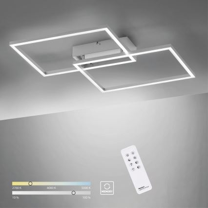 Leuchten Direkt 14018-55 - Dimbar LED-lampakrona IVEN 2xLED/15W/230V