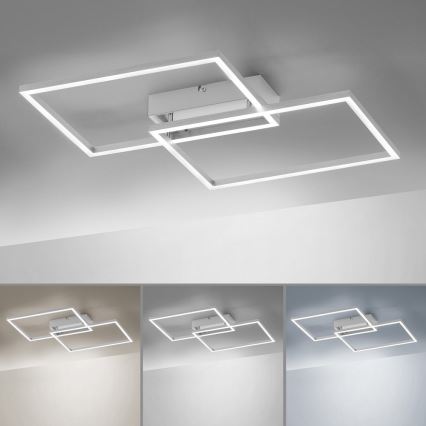 Leuchten Direkt 14018-55 - Dimbar LED-lampakrona IVEN 2xLED/15W/230V