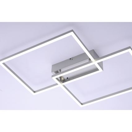 Leuchten Direkt 14018-55 - Dimbar LED-lampakrona IVEN 2xLED/15W/230V