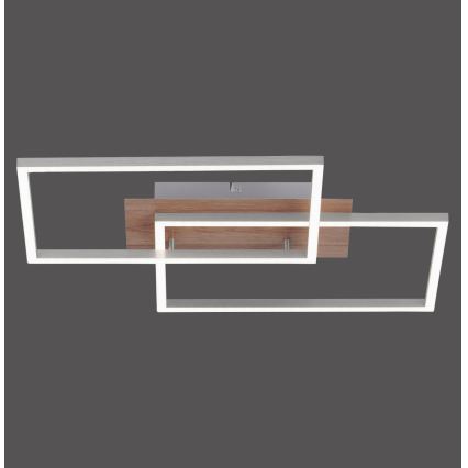Leuchten Direkt 14018-78 - LED Dimbar taklampa IVEN 2xLED/15W/230V ek + fjärrkontroll