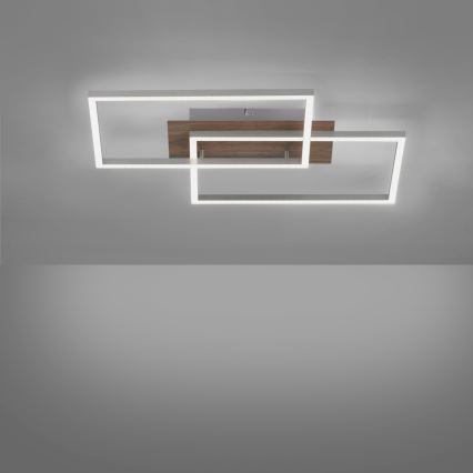 Leuchten Direkt 14018-78 - LED Dimbar taklampa IVEN 2xLED/15W/230V ek + fjärrkontroll