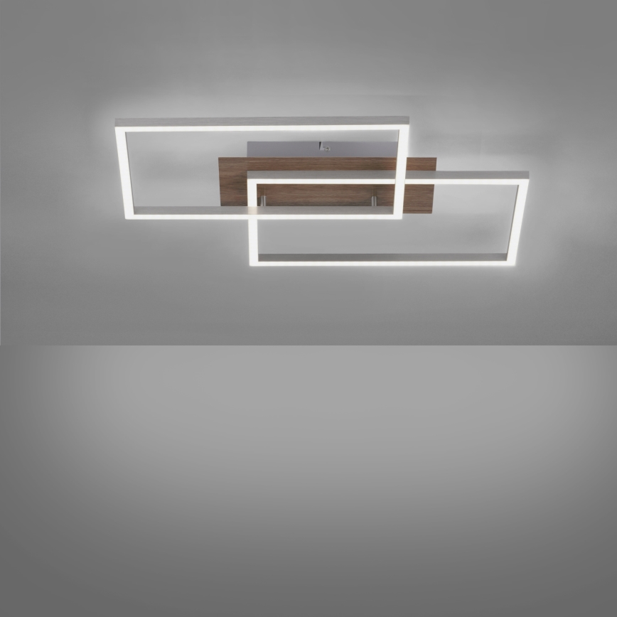 Leuchten Direkt 14018-78 - LED Dimbar taklampa IVEN 2xLED/15W/230V ek + fjärrkontroll