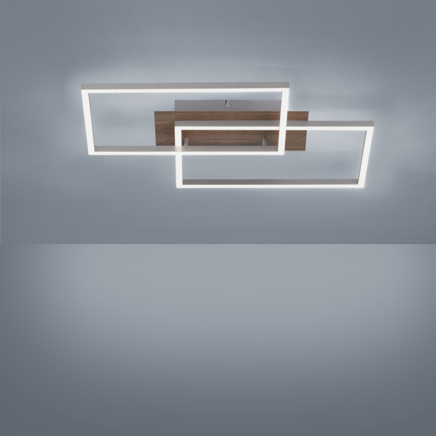 Leuchten Direkt 14018-78 - LED Dimbar taklampa IVEN 2xLED/15W/230V ek + fjärrkontroll