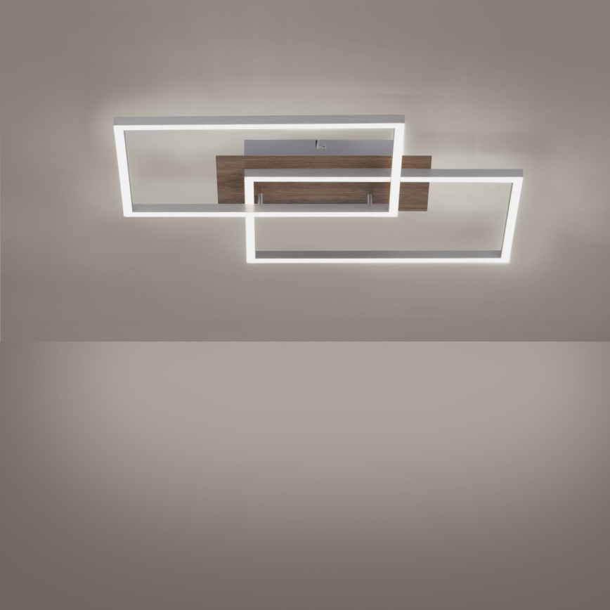 Leuchten Direkt 14018-78 - LED Dimbar taklampa IVEN 2xLED/15W/230V ek + fjärrkontroll