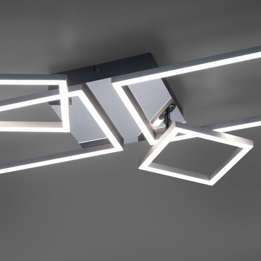 Leuchten Direkt 14030-55 - LED fastsatt Ljuskrona  IVEN 2xLED/12W/230V + 2xLED/5,5W