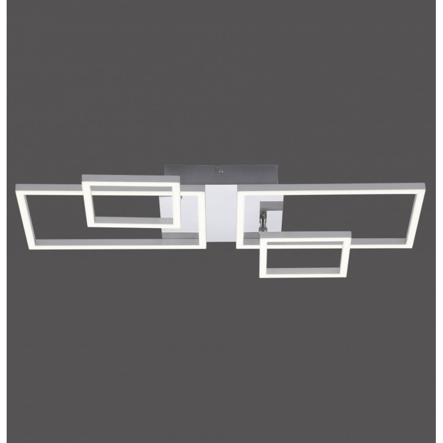 Leuchten Direkt 14030-55 - LED fastsatt Ljuskrona  IVEN 2xLED/12W/230V + 2xLED/5,5W