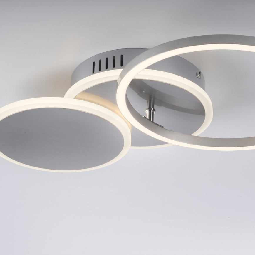 Leuchten Direkt 14116-55 - LED taklampa SEVENT LED/25,5W/230V matt krom