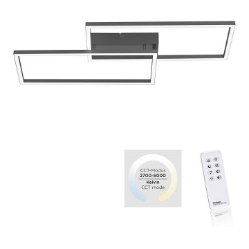 Leuchten Direkt 14140-18 - LED Dimbar belysning IVEN 2xLED/13.5W/230V + Fjärrstyrd