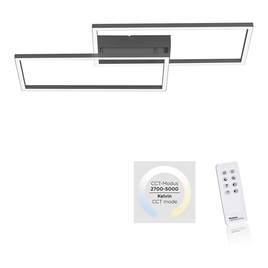 Leuchten Direkt 14140-18 - LED Dimbar belysning IVEN 2xLED/13.5W/230V + Fjärrstyrd